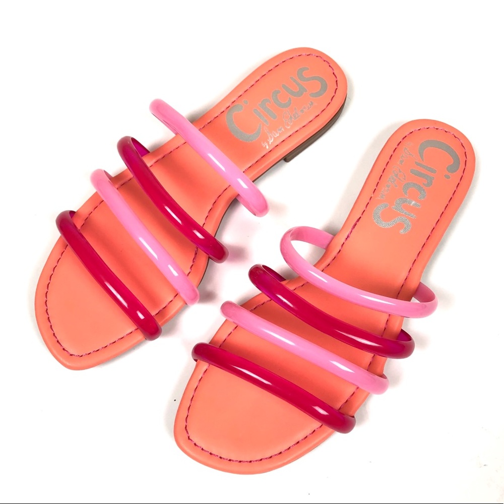 Circus By Sam Edelman Bowe Fun Bright Colorful Sandals Size 8.5